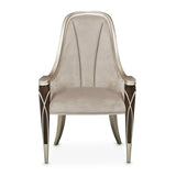 Villa-Cherie Hazelnut/Porcini Dining Arm Chair - Ornate Home