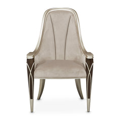 Villa-Cherie Hazelnut/Porcini Dining Arm Chair - Ornate Home