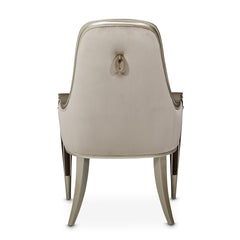 Villa-Cherie Hazelnut/Porcini Dining Arm Chair - Ornate Home