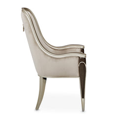 Villa-Cherie Hazelnut/Porcini Dining Arm Chair - Ornate Home