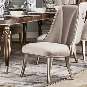 Villa-Cherie Hazelnut/Porcini Dining Side Chair (Set of 2) - Ornate Home