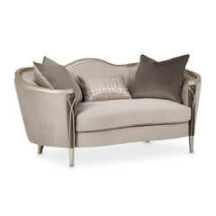 Villa Cherie Hazelnut/Porcini Loveseat - Ornate Home