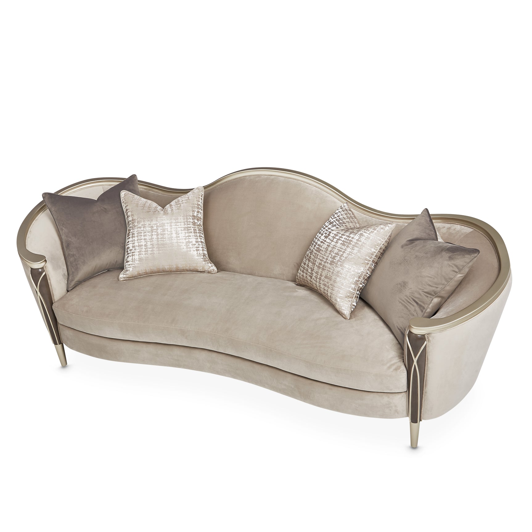 Villa Cherie Hazelnut/Porcini Sofa - Ornate Home