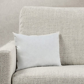 Villa Feather White Down Insert for Pillow Multiple Sizes Throw Pillow (Set of 2) - Ornate Home