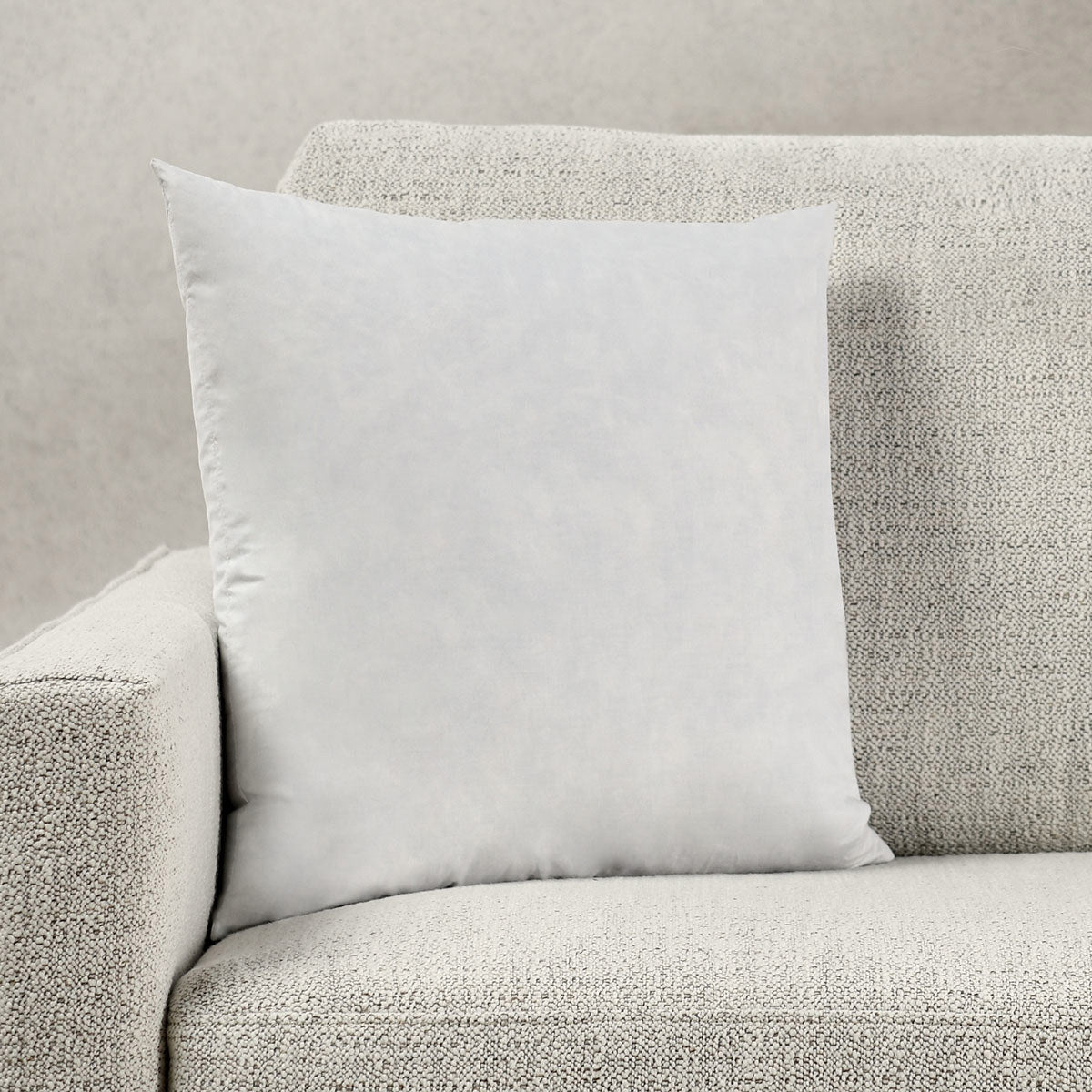 Villa Feather White Down Insert for Pillow Multiple Sizes Throw Pillow (Set of 2) - Ornate Home