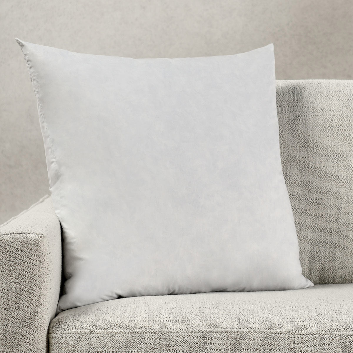 Villa Feather White Down Insert for Pillow Multiple Sizes Throw Pillow (Set of 2) - Ornate Home