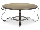 Villa Toscana Textured Carbone/Criollo Cocktail Table - Ornate Home