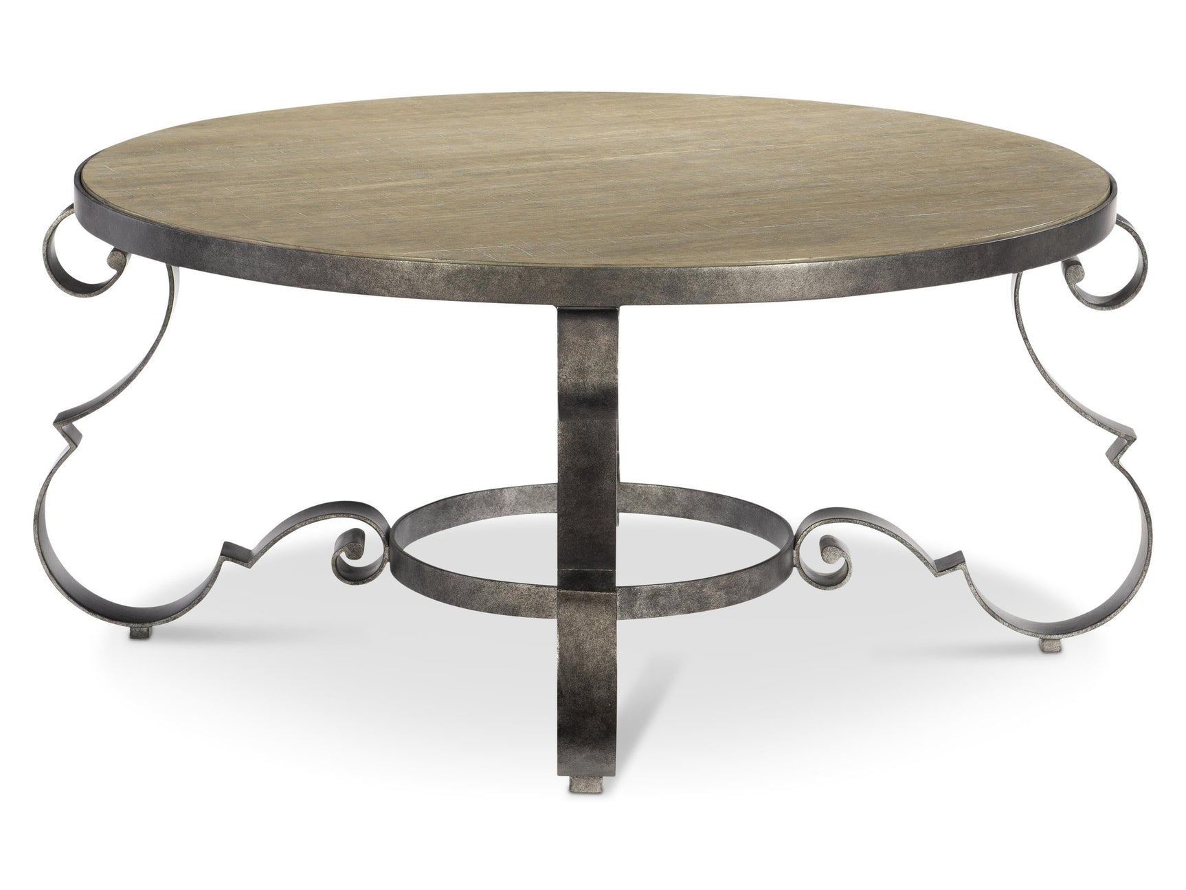 Villa Toscana Textured Carbone/Criollo Cocktail Table - Ornate Home