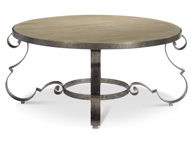 Villa Toscana Textured Carbone/Criollo Cocktail Table - Ornate Home