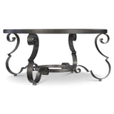 Villa Toscana Textured Carbone/Criollo Cocktail Table - Ornate Home