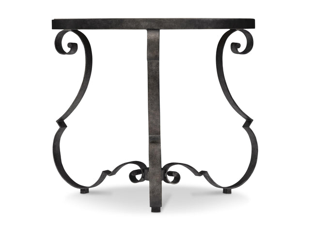 Villa Toscana Textured Carbone/Criollo Side Table - Ornate Home