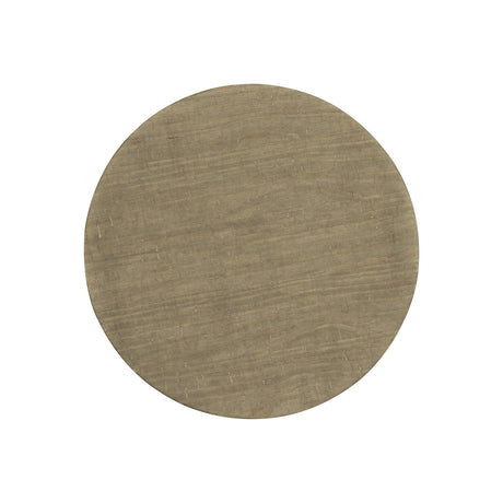 Villa Toscana Textured Carbone/Criollo Side Table - Ornate Home