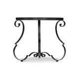 Villa Toscana Textured Carbone/Criollo Side Table - Ornate Home
