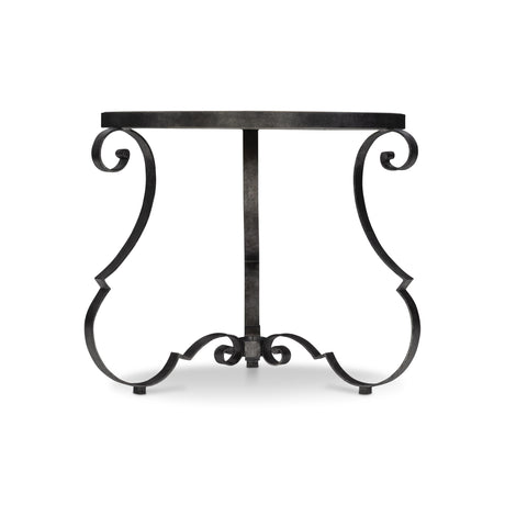 Villa Toscana Textured Carbone/Criollo Side Table - Ornate Home