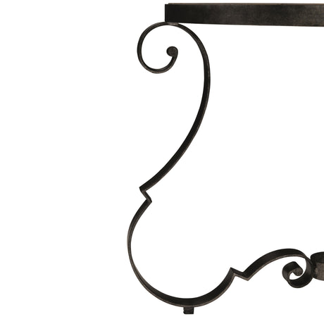 Villa Toscana Textured Carbone/Criollo Side Table - Ornate Home