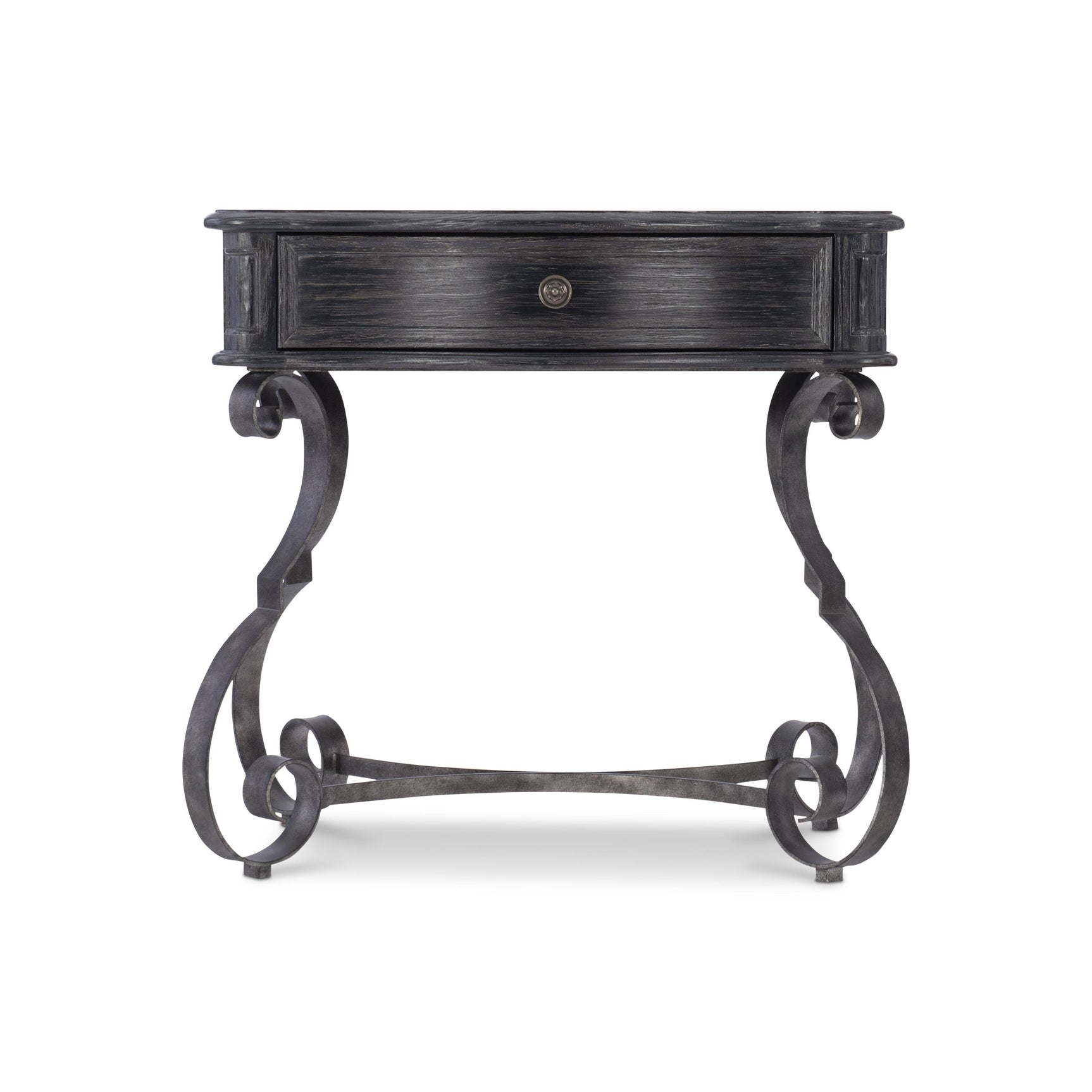 Villa Toscana Textured Carbone/Ember Nightstand - Ornate Home