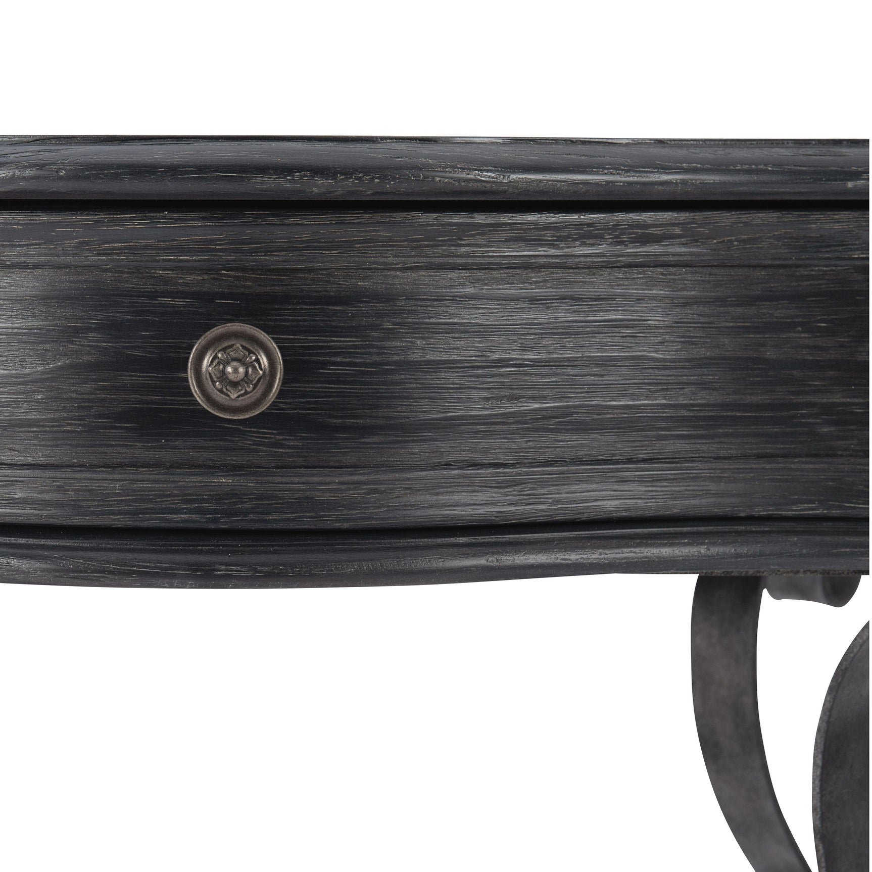 Villa Toscana Textured Carbone/Ember Nightstand - Ornate Home