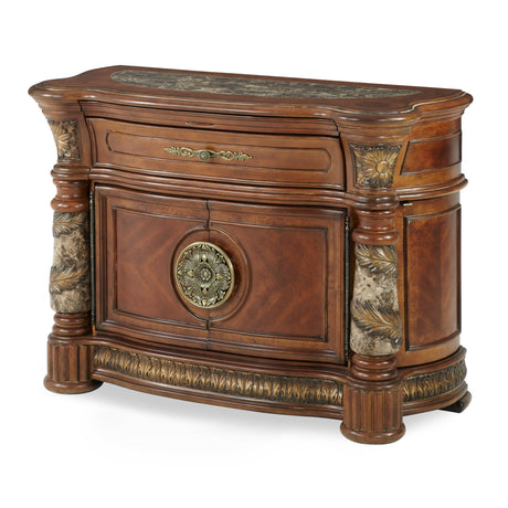 Villa Valencia Classic Chestnut Bachelor's Chest - Ornate Home