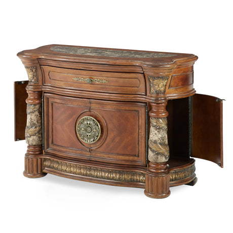 Villa Valencia Classic Chestnut Bachelor's Chest - Ornate Home