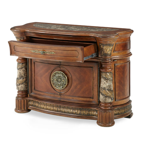 Villa Valencia Classic Chestnut Bachelor's Chest - Ornate Home