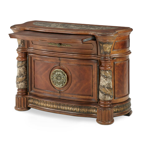 Villa Valencia Classic Chestnut Bachelor's Chest - Ornate Home