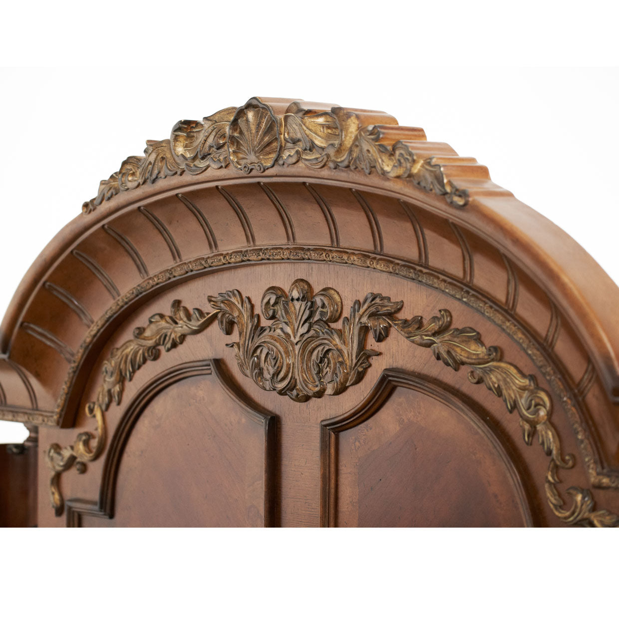 Villa Valencia Classic Chestnut Canopy Bed - Ornate Home