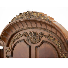 Villa Valencia Classic Chestnut Canopy Bed - Ornate Home