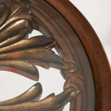 Villa Valencia Classic Chestnut Chairside Table - Ornate Home