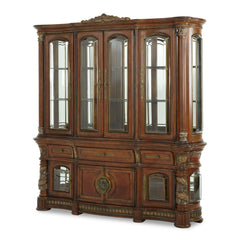 Villa Valencia Classic Chestnut China Cabinet - Ornate Home
