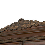Villa Valencia Classic Chestnut China Cabinet - Ornate Home