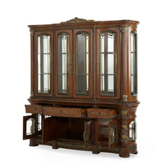 Villa Valencia Classic Chestnut China Cabinet - Ornate Home