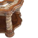 Villa Valencia Classic Chestnut Cocktail Table - Ornate Home