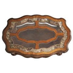 Villa Valencia Classic Chestnut Cocktail Table - Ornate Home
