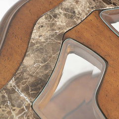 Villa Valencia Classic Chestnut Cocktail Table - Ornate Home