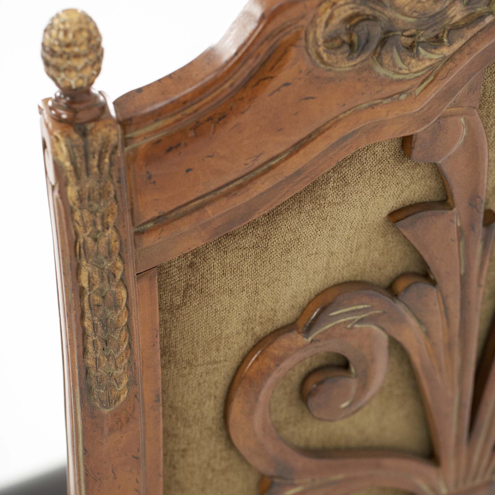 Villa Valencia Classic Chestnut Dining Arm Chair (Set of 2) - Ornate Home