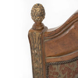 Villa Valencia Classic Chestnut Dining Arm Chair (Set of 2) - Ornate Home