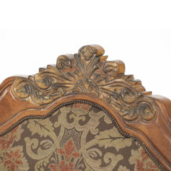 Villa Valencia Classic Chestnut Dining Arm Chair (Set of 2) - Ornate Home