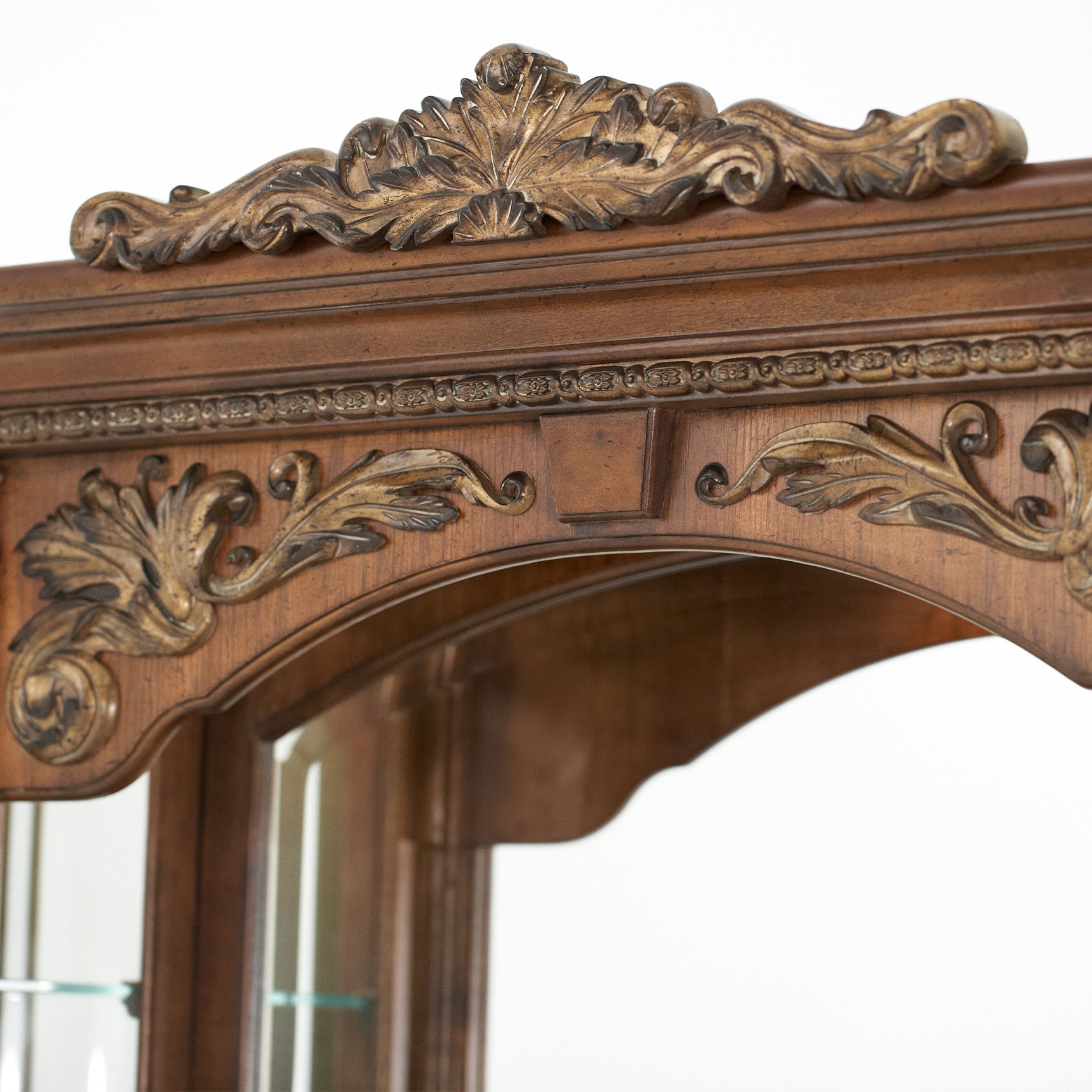 Villa Valencia Classic Chestnut Dresser with Mirror - Ornate Home