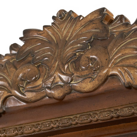 Villa Valencia Classic Chestnut Floor Accent Mirror - Ornate Home