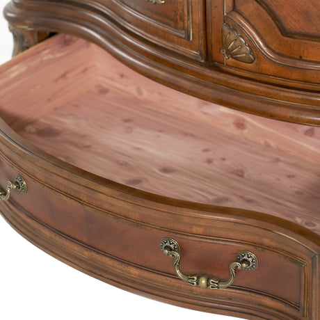 Villa Valencia Classic Chestnut Gentleman's Chest - Ornate Home