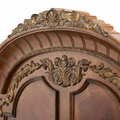 Villa Valencia Classic Chestnut Low Poster Bed - Ornate Home