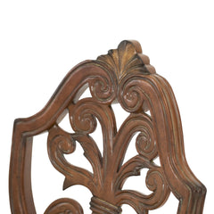 Villa Valencia Classic Chestnut Pull-up Desk Arm Chair - Ornate Home