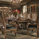 Villa Valencia Classic Chestnut Rectangular Dining Table - Ornate Home