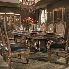 Villa Valencia Classic Chestnut Rectangular Dining Table - Ornate Home