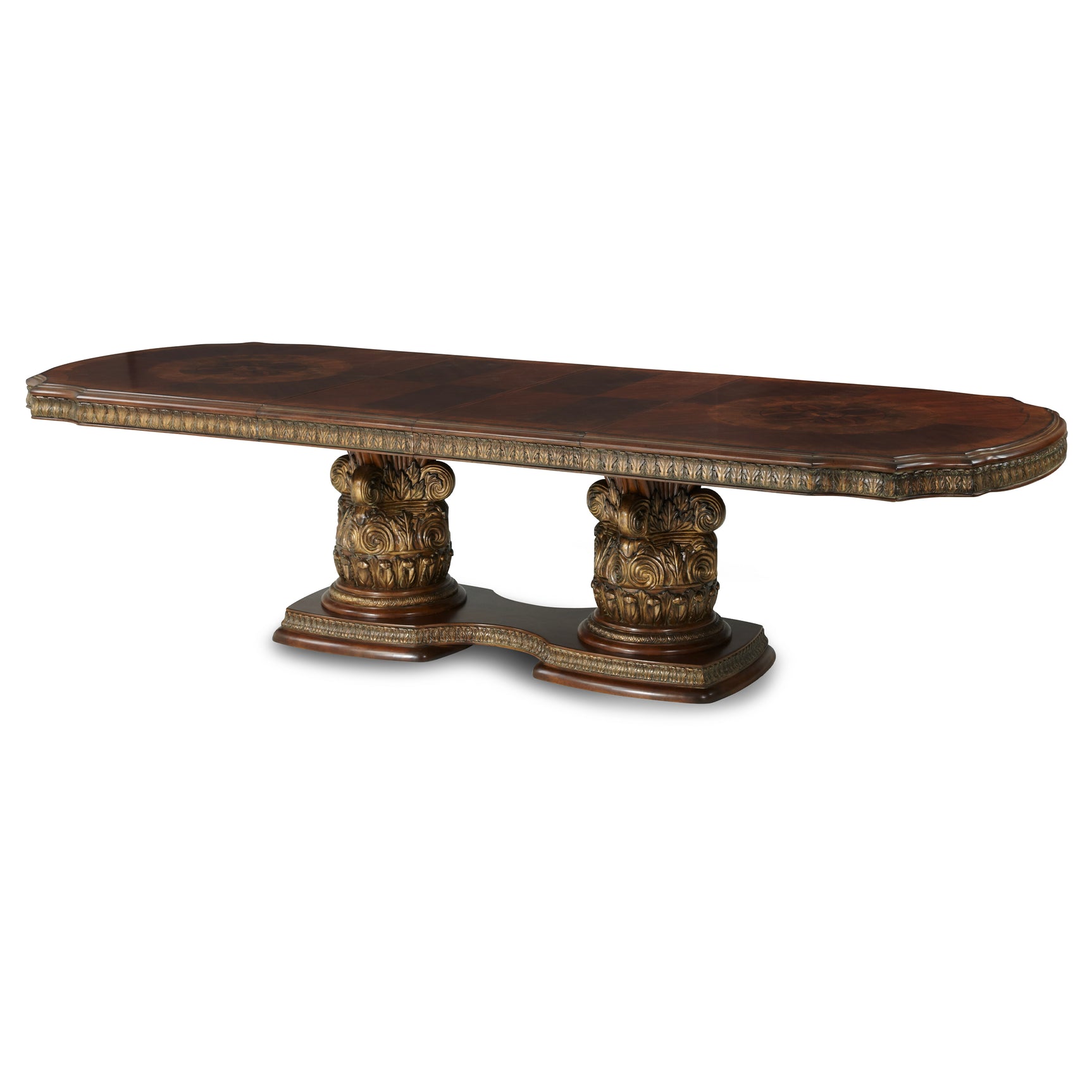 Villa Valencia Classic Chestnut Rectangular Dining Table - Ornate Home
