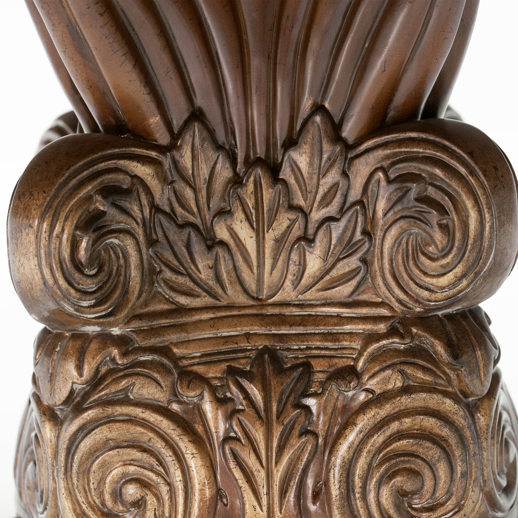 Villa Valencia Classic Chestnut Round Dining Table - Ornate Home