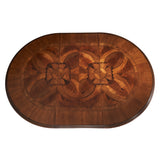 Villa Valencia Classic Chestnut Round Dining Table - Ornate Home