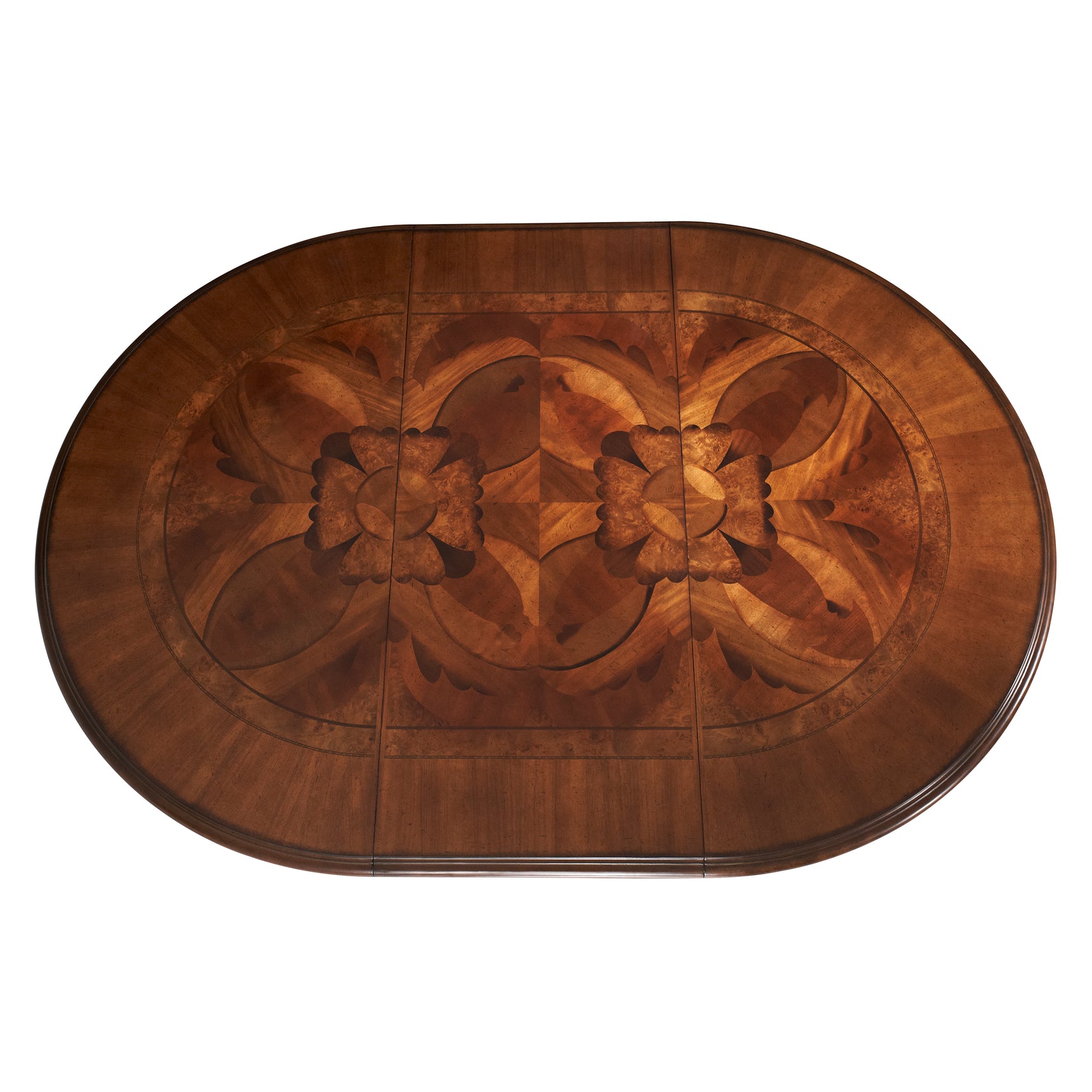 Villa Valencia Classic Chestnut Round Dining Table - Ornate Home