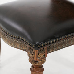 Villa Valencia Classic Chestnut Side Chair (Set of 2) - Ornate Home