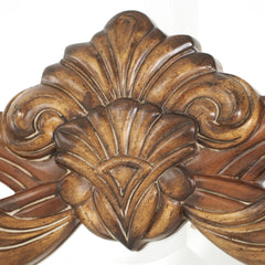 Villa Valencia Classic Chestnut Sideboard Wall Mirror - Ornate Home